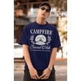 thumbnail image 4 of Campfire Social Club Graphic T-Shirt – Unisex Camping Outdoor Tee, Campfire Marshmallow Nature Shirt, Casual Crewneck Top, 4 of 4