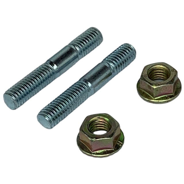 Kit de pernos metálicos para silenciador y tuercas para espárragos de escape para Honda