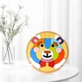 thumbnail image 4 of Casse-Tête en Bois Coloré Montessori Jeu Éducatif de Reconnaissance Coordination Éveil Lion, 4 of 9
