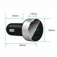 thumbnail image 3 of 3.1A Dual USB Car Charger adapter 2 Port LCD Display 12-24V Socket, 3 of 6