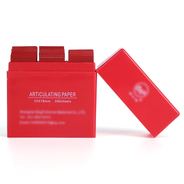 Articulación Dental WDOplteas 300 Piezas Estuche Almacenamiento