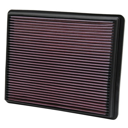 Kit K And N Filters - K&N 33-2129 High Performance Replacement Air Filter for 1999-2017 Chevy/GMC Truck V6/V8
