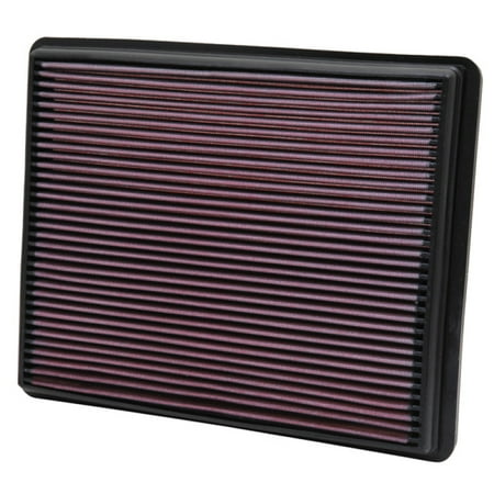 K&N 33-2129 High Performance Replacement Air Filter for 1999-2017 Chevy/GMC Truck (Best Diesel Air Filter)