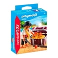 thumbnail image 2 of Pirata con Cofre del Tesoro Playmobil 15 Piezas, 2 of 4