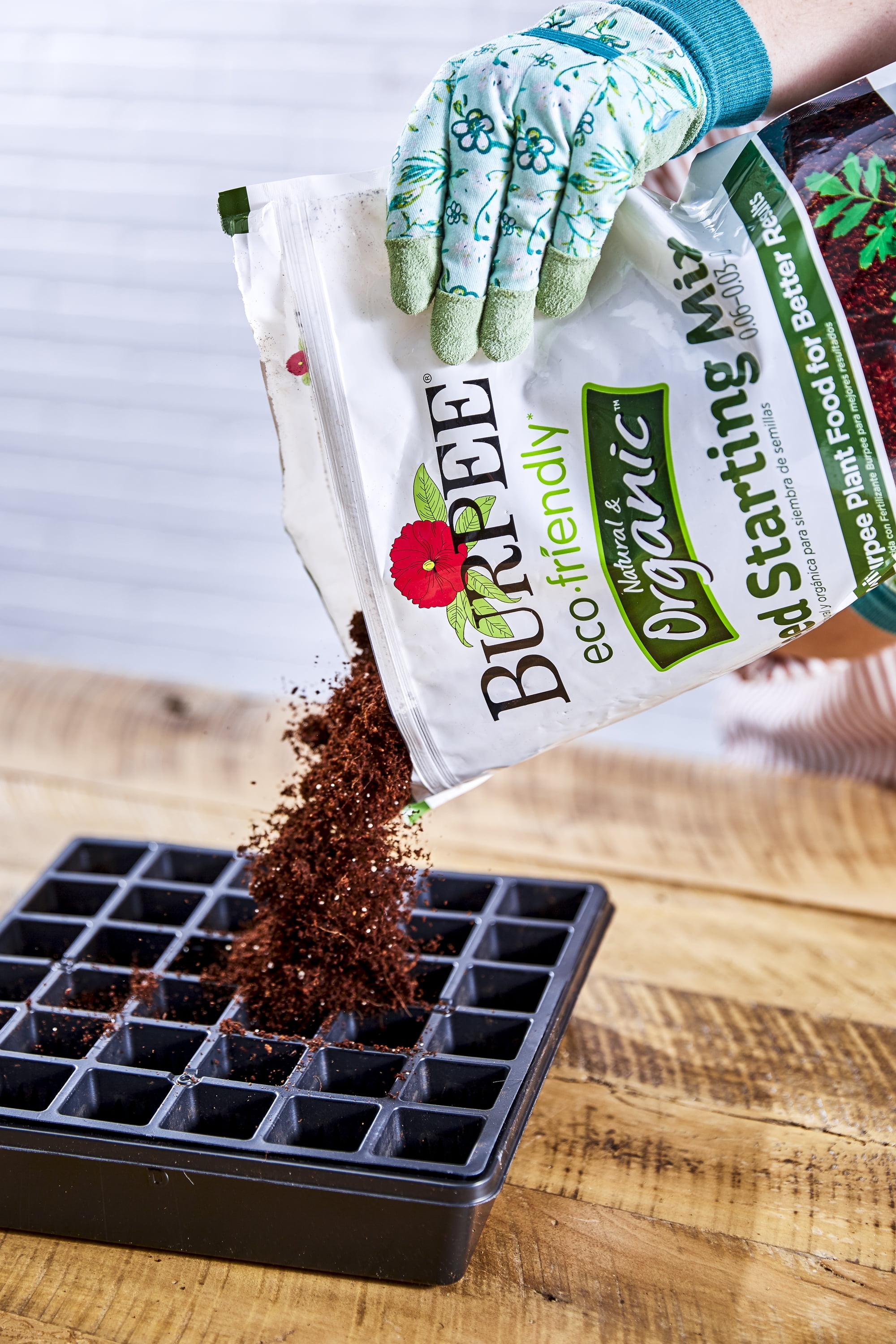 Burpee Eco-Friendly Natural & Organic Seed Starting Mix, 12 Quart Soil