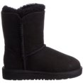 thumbnail image 6 of Ugg Girl's Bailey Button T Black Mid-Calf Wool Snow Boot - 11M, 6 of 7