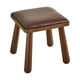 thumbnail image 3 of Reposapiés para sofá, taburete pequeño para pies, taburete para debajo del escritorio, cambio de zapatos para el hogar, sala de juegos, sofá, puerta, Estilo B, 3 of 10