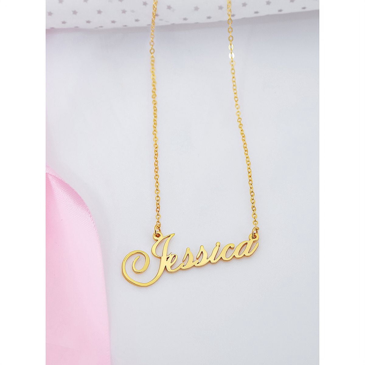 Personalized Script Name Necklace