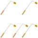 thumbnail image 1 of 5X Molde de Sombreros de Copa Nyonya para Hacer Tartas de Malasia, Molde para Hornear Tarta de Huevo, Herramienta Reutilizable para Aperitivos , Utensilios de Cocina, 1 of 5