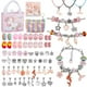 thumbnail image 1 of DIY Charms Bracelet Making Set Beads Colgante Accesorios para Niñas (Rosa) Tmvgtek Libre de BPA, 1 of 9
