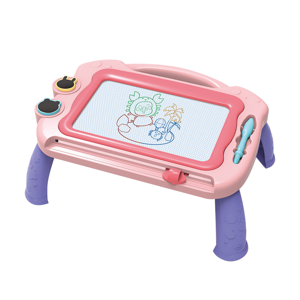 Mom Baby Montessori Toy Kid Diy Erasable Magnetic Drawing Board Gift Pink Tablet Walmart Com