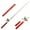 Red, variant on D-GROEE Mini Pocket Telescopic Fishing Rod & Reel Combo, 36.61" - 39.37" Rod
