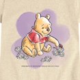 thumbnail image 3 of Winnie the Pooh - Ladybug Flowers - Youth Girls Fitted Short Sleeve T-Shirt, 3 of 5