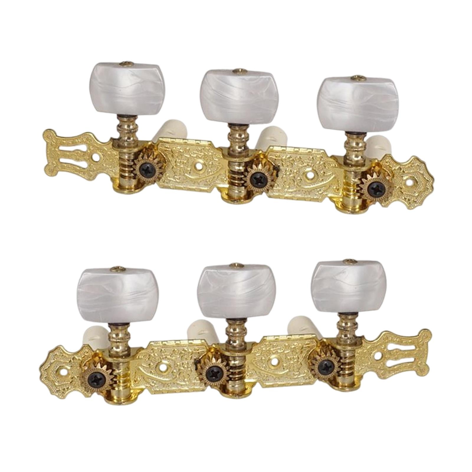 LeeQinersw Tuning Keys Pegs Replacement Metal Durable Premium DIY Machine Heads for Guitars