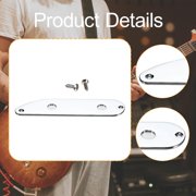 MERIGLARE Bass Guitar Control Plate Mounting Plate Musical Instruments for Electric Guitar 4.57inch Length Metal Parts Bass Parts