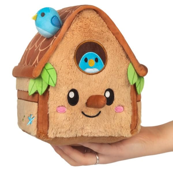 Squishable - Mini Squishable Birdhouse - Garden Collection - 8 in - Soft Toy Collectible Stuffed Animal
