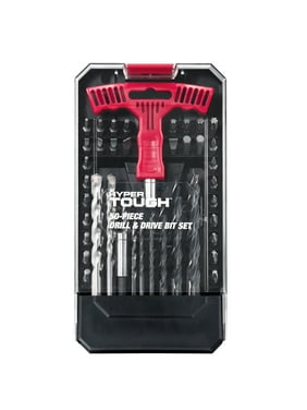 Hyper Tough 50 Piece Drill Bit & Drive Bit Set