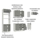 thumbnail image 5 of Cocina Integral Completa Modular Madesa Agata 290cm BG 07, 5 of 5