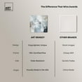 thumbnail image 6 of Moonlit Veil II Canvas Minimal Abstracts by Art Remedy, Gallery Wrapped, 40" x 40", 6 of 7