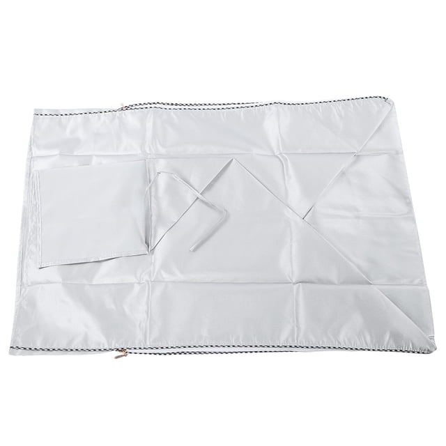 Washing Machine Cover, Easy To Beautiful Washing Machine Protective Cover, For Toilets Kitchens Silver Coating Washing Machine Cover L Size+Front Open