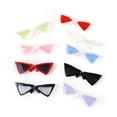 thumbnail image 5 of Cat Sunglasses, Triangle Cool Small Dog Sunglasses, Funny Pet Glasses Goggles for Party Photo Cosplay Party Red Black, 5 of 7