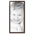 thumbnail image 2 of ArtToFrames 21" x 46" Classic Burgundy Picture Frame, 21x46 inch Brown Wood Poster Frame (WOM-4927), 2 of 7