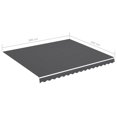 thumbnail image 4 of vidaXL Tissu de Remplacement pour Auvent Anthracite 4x3.5 M, 4 of 4