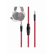 Audio Cable for HyperX Cloud Alpha / Mix / Alpha S Gaming Headset Replacement Cable with Inline Mute and Volume Control