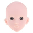 thumbnail image 2 of 1/4 Head Reemplazo de Partes Del Cuerpo, Maquillaje de Ojos Extensiones de Pestañas, para Peinado, Cosmetología yotijar bjd girl doll head sculpt, 2 of 7