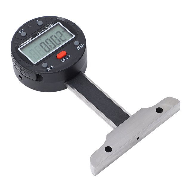 Medidor De Profundidad Electrónico, Medidor De Profundidad Electrónico Transferencia De Datos USB Base Robusta Mm En Unidades Para Carpintería Metalúrgica
