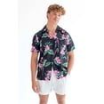 thumbnail image 2 of Ragstock Red Tail Parrot Hawaiian Shirt, 2 of 4