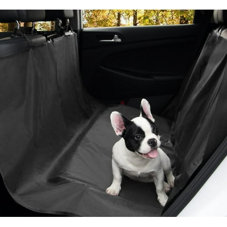 HURRISE Car Back Seat Cover Pet Dog Car Seat Protector Hammock Waterproof Travel Backing Mat With buckle Clips For Car Trucks SUVs