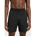 thumbnail image 5 of Men's Quick Dry Athletic Shorts, Elastic Drawstring Waist Running Shorts with Zipper Pockets & Reflective Strips, Lightweight Workout Shorts for Gym, Jogging, Outdoor Activities, 5 of 7
