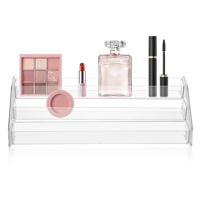 Organizador de paleta de maquillaje, organizador de tocador, organizador de maquillaje acrílico, organizador de esmalte de uñas, organizador de Perfume para tocador