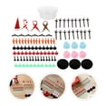 thumbnail image 6 of HONMEET Snowman Building Kit for Kids - Air Dry Clay Craft Set, Christmas Stocking Stuffers, Snowman Making Crafts, 6 of 7