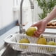 thumbnail image 1 of Basket Kitchen Utensil Sink Colander Basket Multipurpose Strainer Basket For Kitchen Cups, 1 of 9