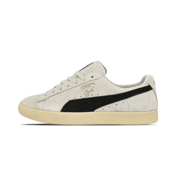 PUMA MENS CLYDE HAIRY SUEDE "White" 393115-01 393115-01 from Stadium Goods