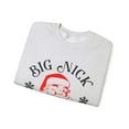 thumbnail image 6 of Big Nick Energy Christmas Sweater | Comfy Santa Claus Crewneck Sweatshirt | Funny Xmas Santa Related | 3 Colors, 6 of 8