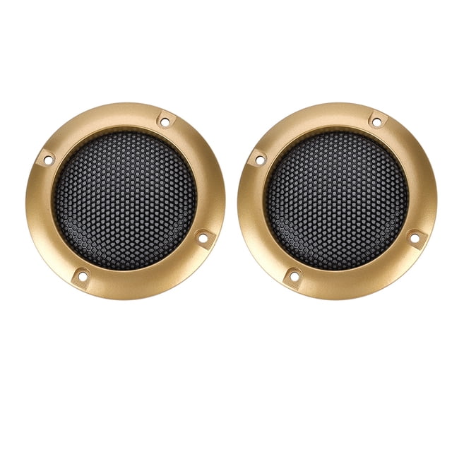 Spptty 2 Inch Speaker Decorative Steel Mesh Circle Car Speaker Protective Mesh Cover