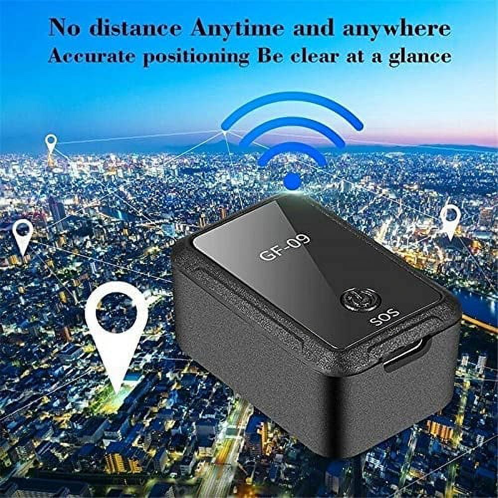 Rastreador GPS/GSM/GPRS Tracker GF-09 Negro