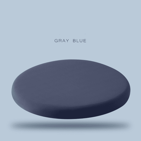 Inyahome Comfortable Memory Foam Seat Cushion Padded Anti-Slip Soft Round Stool Cushion Chair Pad for Home Kitchen Car & Office