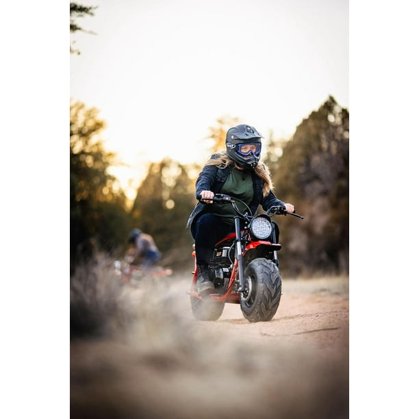 Coleman Powersports B200 196cc Gas Powered Mini Moto Bike, Black