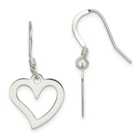 Love Drop Chandelier Earrings - 925 Sterling Silver Heart Drop Dangle Chandelier Earrings Love Gifts For Women For Her