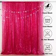 thumbnail image 5 of 4FTx6FT Sparkly Fuchsia Sequin Photo Backdrop, Photo Booth, Photography Backdrop, DIY Photobooth, Wedding Backdrop,, 5 of 5