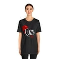 thumbnail image 3 of Cozy Time Tee Shirt, Christmas T-Shirt, Unisex T-Shirt, Matching Family Top, 3 of 4