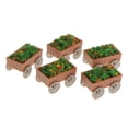 thumbnail image 1 of 5pcs Modelo de Carrito Cochecito de Plantas en Miniatura Realistas Paisajes de Modelismo Accesorios de de Arena Zulema Disposición del paisaje del edificio, 1 of 7