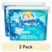 (2 pack) Snuggle Scent Boosters Blue Iris Bliss, 56 Count