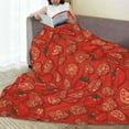 thumbnail image 6 of Sikiie Tomatoes Ultra-Soft Micro flannel Blanket Luxury All Seasons Warm Blanket for Bedding Sofa and Travel (4 sizes)-60"x50", 6 of 7