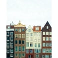 thumbnail image 2 of Quintero, Sonja 15x18 White Modern Wood Framed Museum Art Print Titled - Amsterdam Morning No. 1, 2 of 4