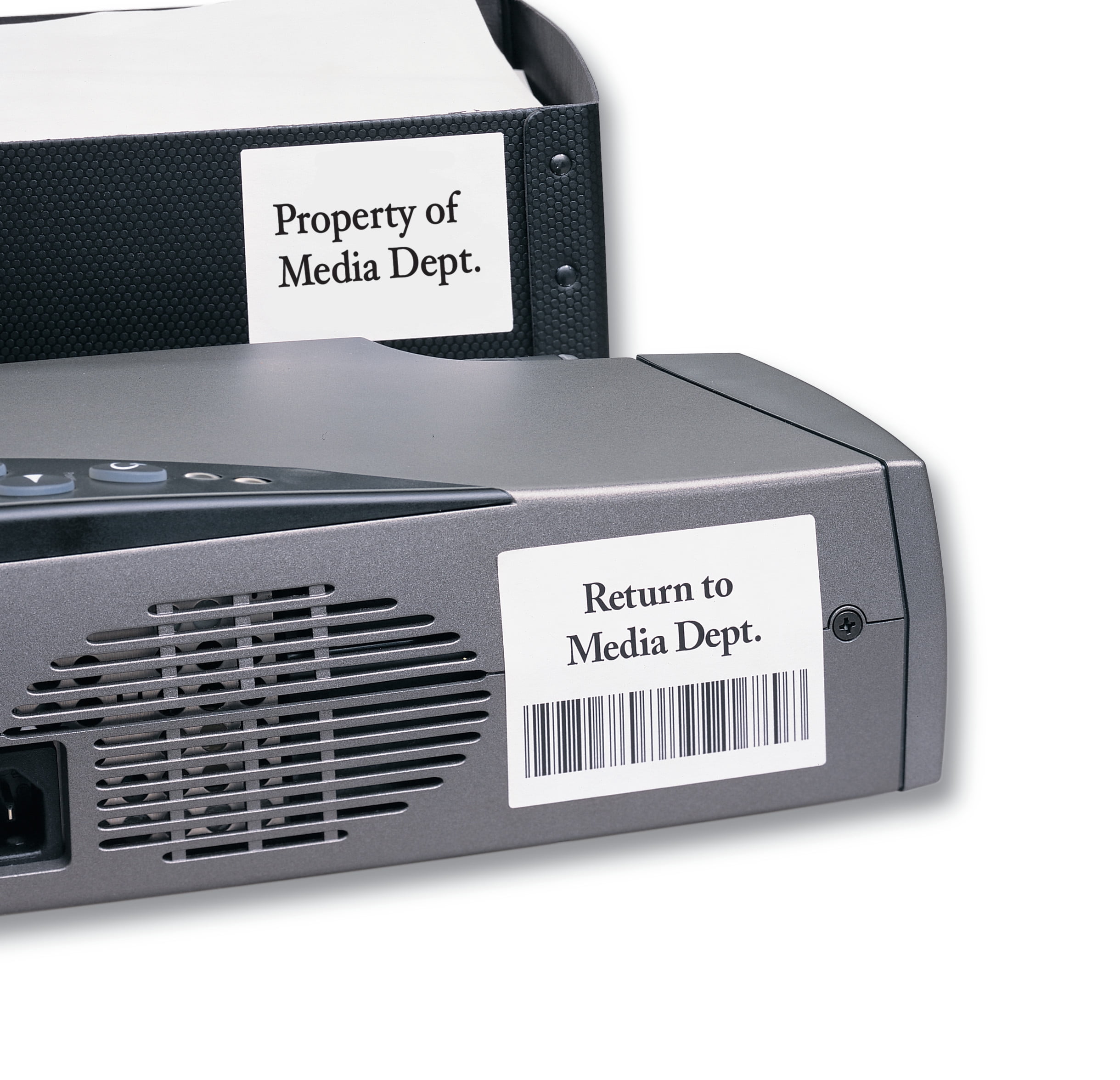Avery Durable ID Labels, Permanent Adhesive, 2